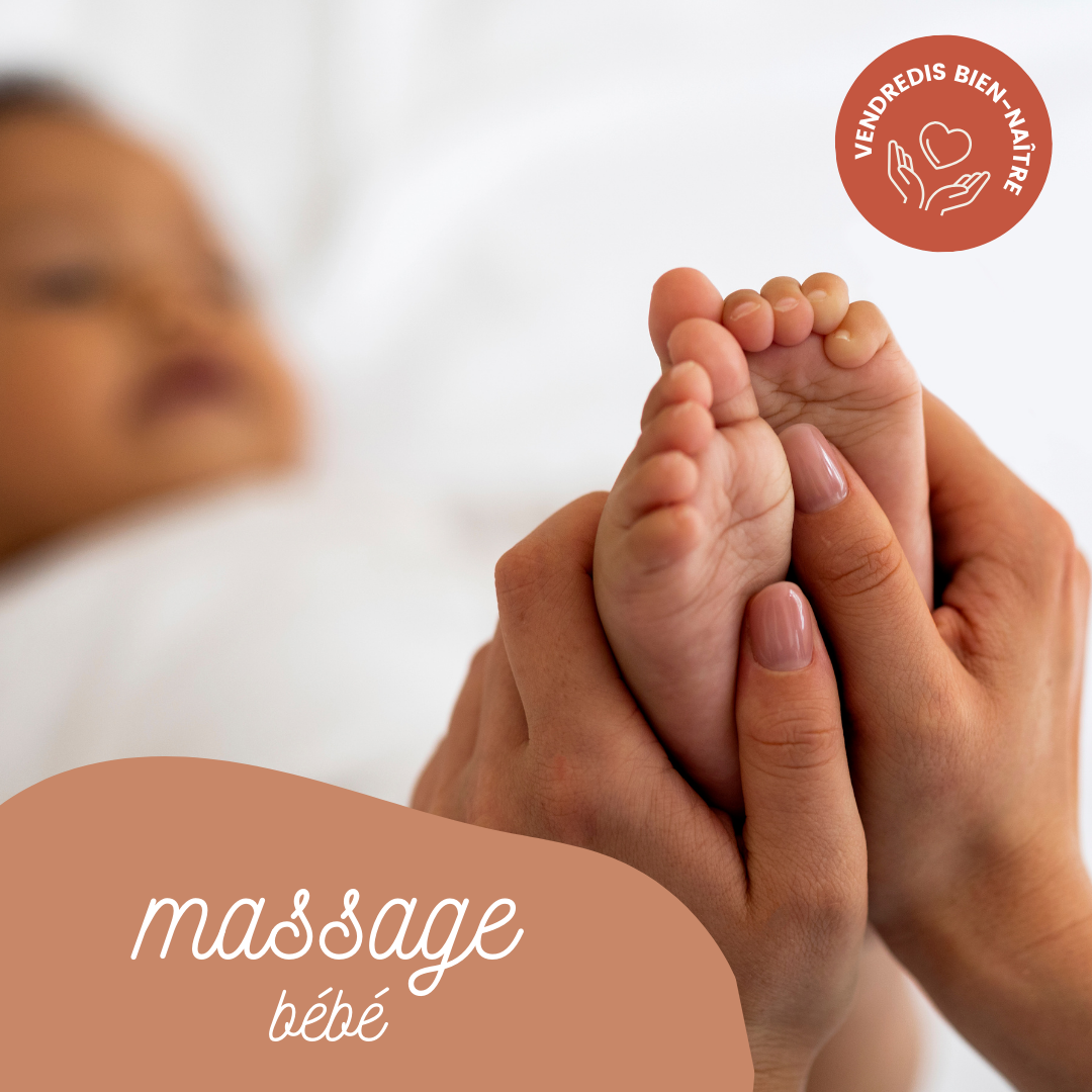 atelier massage parent bébé